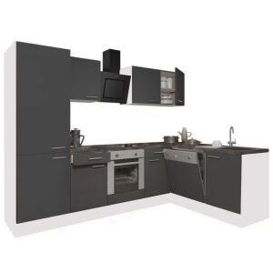 Yorki 280 sarok konyhabútor alsó sütős, polcos kivitelben 146319474 - Bútor