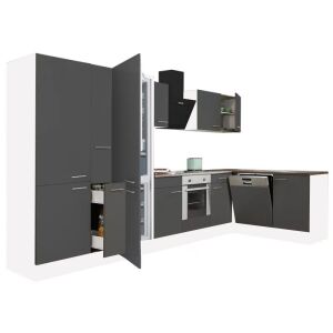 Yorki 370 sarok konyhabútor alsó sütős, alulfagyasztós hűtős kivitelben 146319494 - Bútor