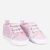 Yoclub Bébi Cipő 6-12 hó - Rózsaszín csillagos 146319690