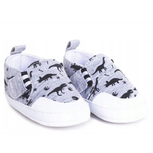 Yoclub Bébi Cipő 0-6 hó - Szürke dinós 146319722