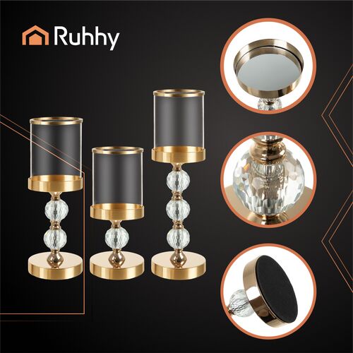 Ruhhy gyertyatartó készlet - 3db 146322304