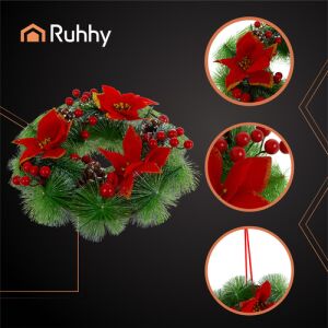 Ruhhy karácsonyi műkoszorú - 30cm 146323164 - Koszorú
