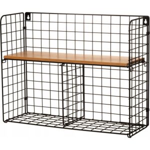 Fém irodai polc, 45 x 15,5 x 35,5 cm