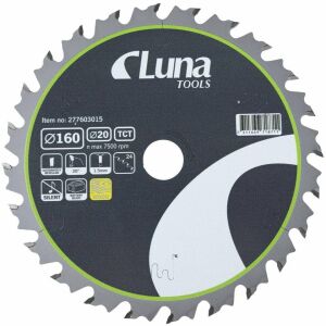 Pia tárcsa Luna Extra Thin 160x20 Z24