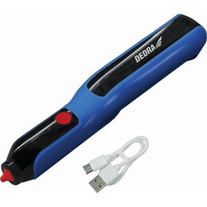 Dedra forró ragasztópisztoly 4V 2,0Ah, 7-8mm, vezeték nélküli USB