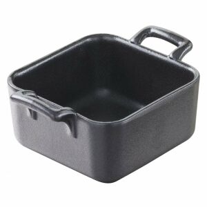 BELLE CUISINE NOIR mini négyzetes edény 7x7 cm