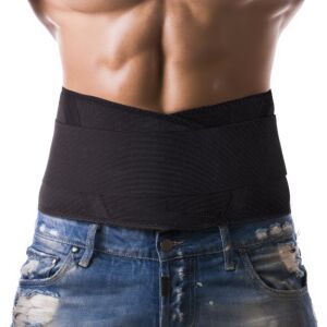 TOROS-GROUP Pas podtrzymujący sztywny/gorset czarny rozmiar 5 (215) 146323952 - Fixarea articulațiilor