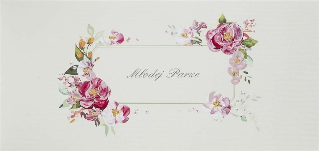 MAK Karnet Ślubny DL S39 - Młodej Parze