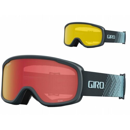 Téli szemüveg GIRO ROAM DARK SHARK LIGHT STREAKER (AMBER SCARLET 19-42% S2 + YELLOW 77% S1 lencse) (NEW 2024/2025)