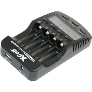 Szybka ładowarka XCell BC-X1000 Cyfrowy LCD 137156 146324449 - Artykuły techniczne i elektronika