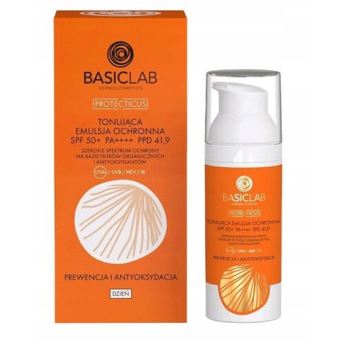 BASICLAB_Protecticus hidratáló védőkrém SPF 50+ Megelőzés és Antioxidáns 50ml 146324809
