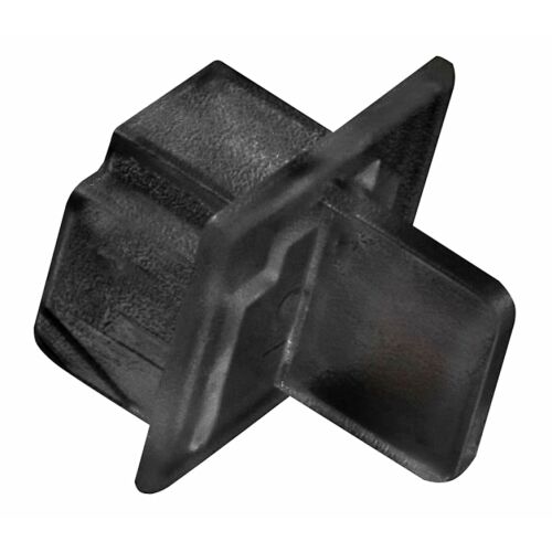 LINDY portvédő fedél RJ45 aljzatokhoz 10 db Fekete 146324900