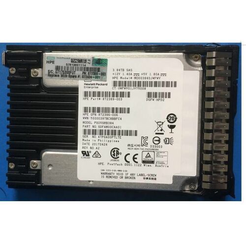 Hewlett Packard Enterprise SSD 3,84 TB 12G SFF SAS RI SC 146325008