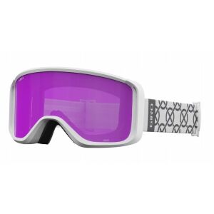 Téli szemüveg GIRO SAGEN WHITE MONOGRAM (üveg AMBER PINK 19-42% S2) (ÚJ 2024/2025) 146325404 - Síelés