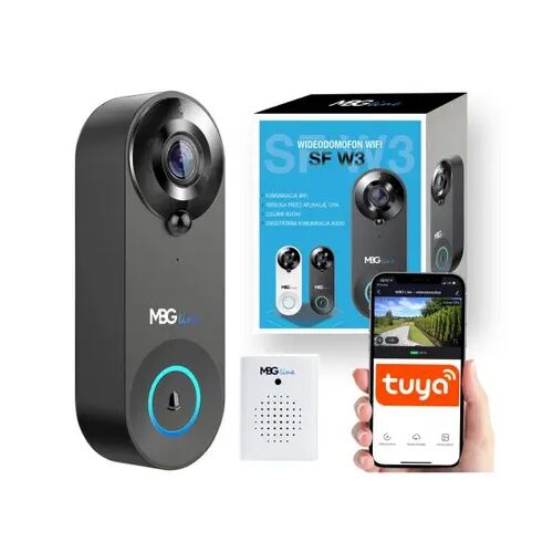 Interfon video MBG linie SF W3 negru