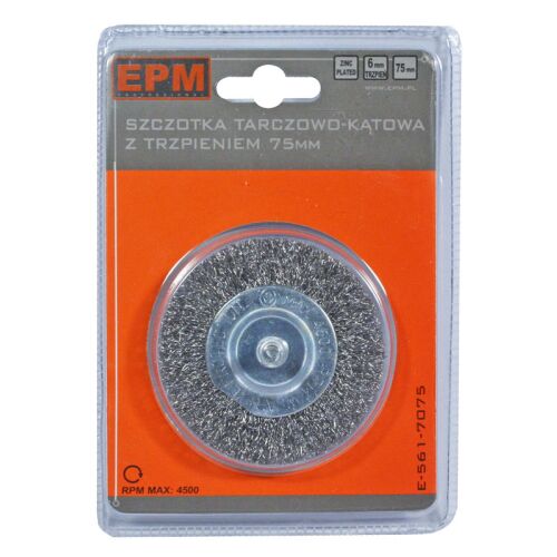 KÖR ALAKÚ KEFE SZÁRRAL 100MM ZN 146325511