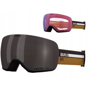 Téli szemüveg GIRO ARTICLE II CAMP TAN CASSETTE (Tükörlencse színes VIVID-Carl Zeiss SMOKE 19-42% S2 + Tükörlencse színes VIVID-Carl Zeiss INFRARED 50% S1) (ÚJ 2023/2024) 146325671 - Síelés