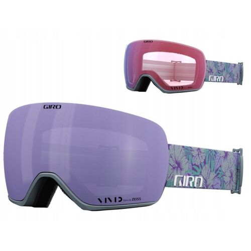 Téli szemüveg GIRO ARTICLE II GREY BOTNICAL (Tükröződő színes lencse VIVID-Carl Zeiss HAZE 8-18% VLT S3 + Tükröződő színes lencse VIVID-Carl Zeiss INFRARED 50% S1) (NEW 2023/2024)