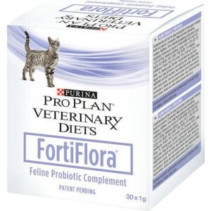Purina PURINA PVD FortiFlora Cat 30 saszetek 146325783 - Suplement diety dla kotów