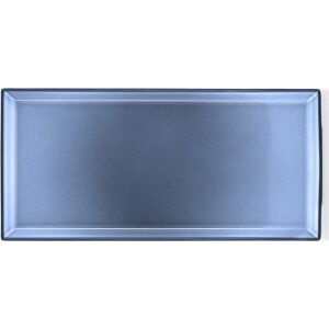 EQUINOXE Téglalap tányér 32,5x15 cm, kék