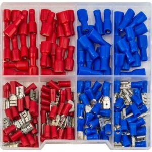 ZESTAW KOŃCÓWEK KONEKTOROWYCH IZOLOWANYCH 150 SZTUK 146325965 - Żuraw kablowy