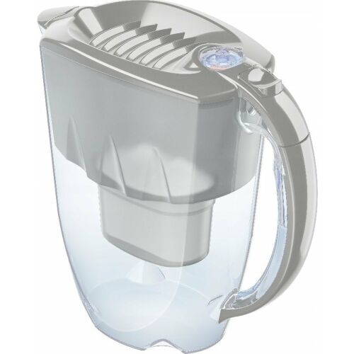 Szűrőkancsó Aquaphor Amethyst 2,8 l bordás fedéllel szürke + 5 Maxfor Plus szűrőbetét