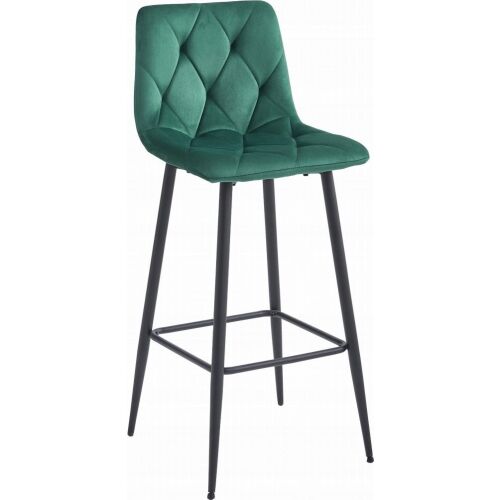 Leobert Hoker NADO - sötétzöld bársony/lábak fekete x 3 146326264