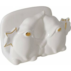 Boltze Home Ceramikus Szalvétatartó tündérekkel MADDY