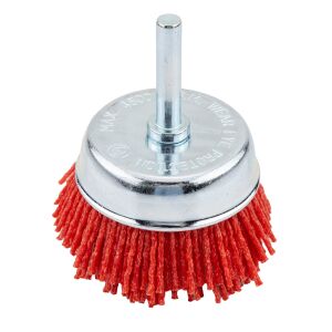 Elülső nylon kefe 65 mm, 6 mm-es törzzsel