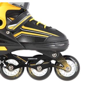Nils Extreme NH18190 Rollen mit auswechselbarer Kufe, verstellbar, weiß, r. 39-43 146326555 - Inline Skates