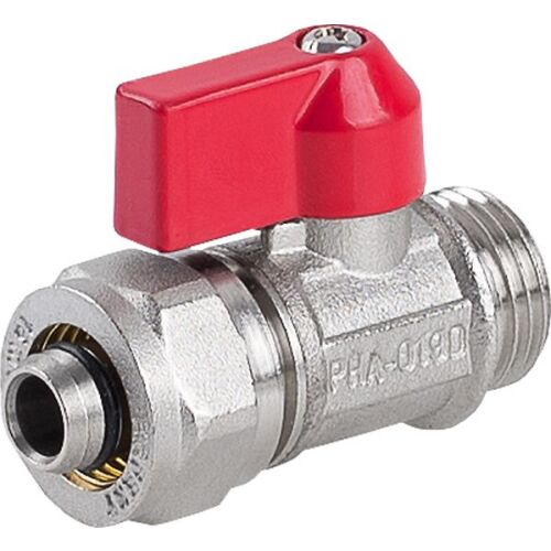 Perfexim Gömbcsap mini 1/2" piros (01-019-0000-001)