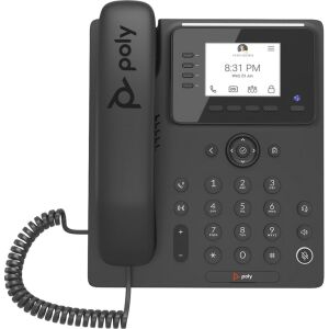 POLY CCX 350 VoIP telefon Fekete LCD 146326629 - VoIP berendezés