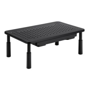 Powerton monitor állvány, fekete (WPEMS1)