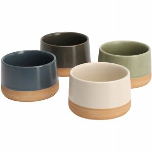 VOYO kerámia falatok tálak, 4 x Ø 9,5 cm