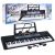 61-klawiszowy Keyboard dla dzieci 5+ Tryb nauki Taktomierz Mikrofon - model nr 6136 146326972
