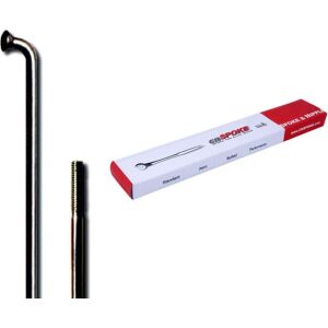 Cn Spoke STD14 küllők 2.0-2.0-2.0 rozsdamentes acél 194mm fekete + nippelek 144db