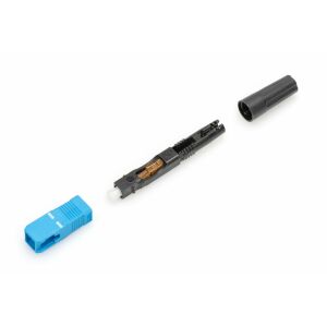 Conector rapid cu fibră optică SC/UPC Digitus, mufă de câmp, cablu cu fibră optică unică (10 buc) 146327130 - Conectori