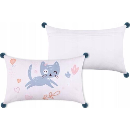 ZOELINE gyermekpárna pomponokkal, 30 x 50 cm 146327211