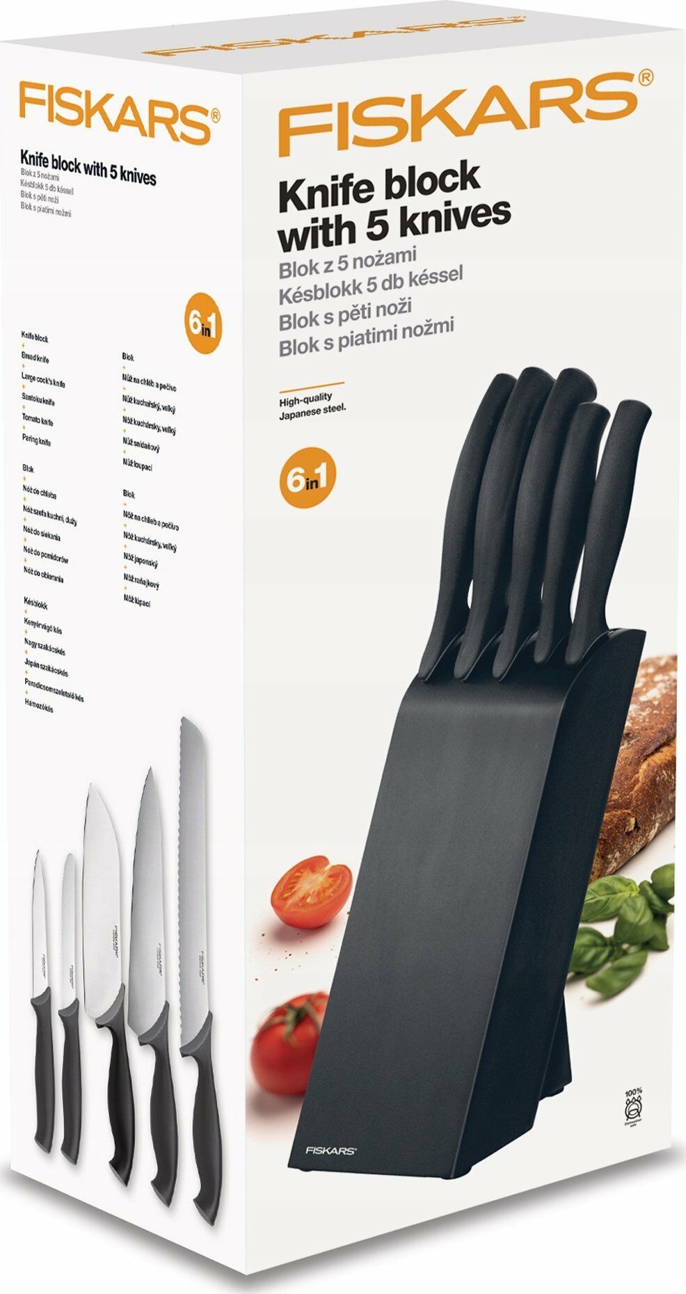 MESSERSATZ MIT 5 MESSERN FISKARS CONTROL 1073023