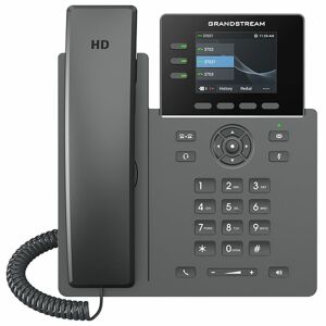 Grandstream Networks GRP2611G VoIP telefon Fekete 3 vonalas TFT