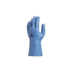 Mănuși din latex căptușite cu jerseu, lungime 30 cm, culoare albastru, mărime 10/11 MAIN VE920BL10 146327799 - Articole pentru curatenie