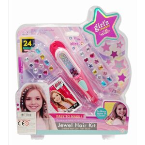 Kreatív készlet hajfonó gyöngyökkel