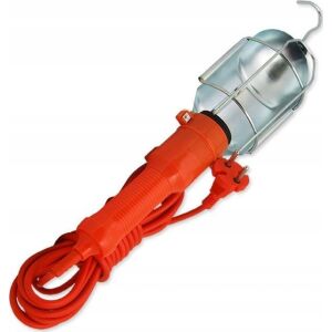 Hordozható 60W műhely lámpa kampóval E27 5m A-1/5 RUM-LUX