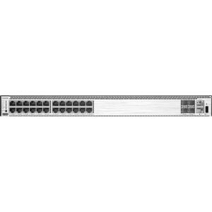 Huawei S5731-S24P4X Kezelt L3 Gigabit Ethernet (10/100/1000) PoE támogatás 1U Fekete, Ezüst