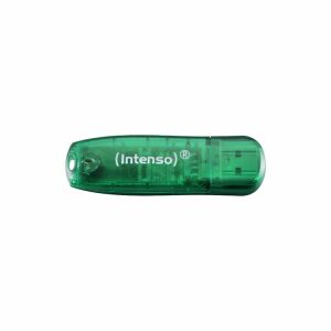 PAMIĘĆ USB USB2 8GB GREEN 3502460 INTENSO 146328709 - Artykuły techniczne i elektronika