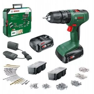 Akku-Schlagbohrschrauber EasyImpact 18V-40 + SystemBox (verde/negru, baterie Li-Ion 1,5Ah, POWER FOR ALL ALLIANCE) 146328818 - Accesorii pentru găurit și înșurubat