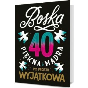 Pan Dragon Karnet Urodziny 40 damskie K. B6-1901 146328856 - Dom i ogród