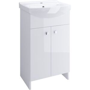 Cersanit Sati 60 cm biały (S567-006-DSM) 146328894 - Szafka łazienkowa