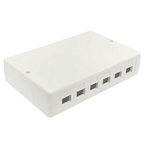 Lanview Felületi szerelésű doboz 6/12 x RJ45 aljzathoz 146329089