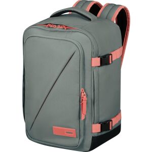 Amerikai Tourister Take2Cabin S - Zöld/Korall kabinbőrönd